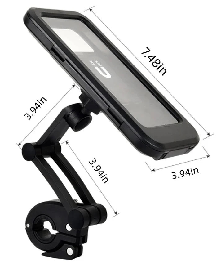 SOPORTE DE CELULAR IMPERMEABLE MOTO BICI